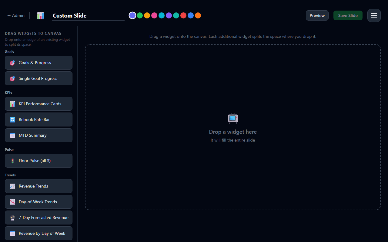 Custom Slide Builder